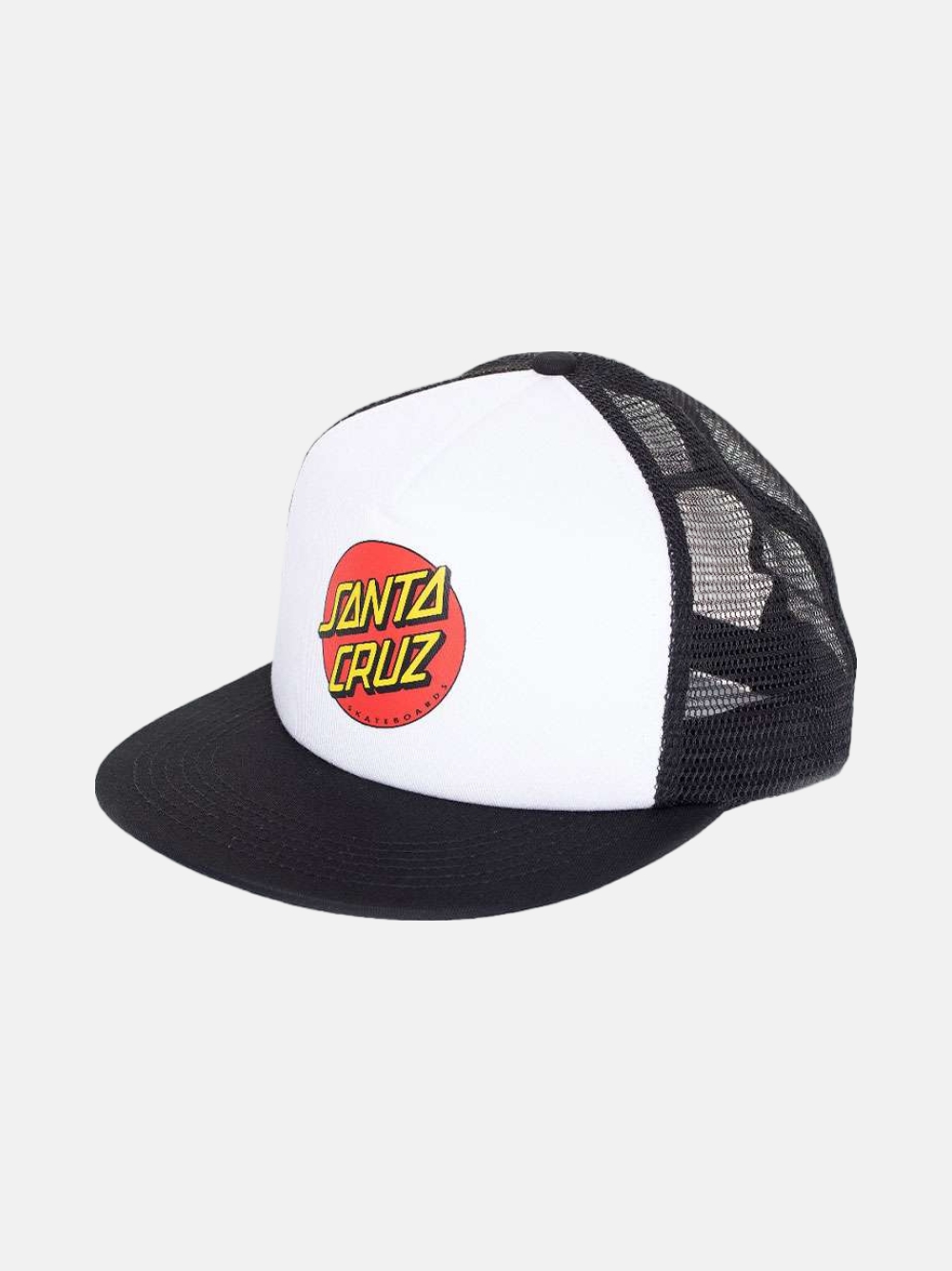 BONÉ SANTA CRUZ CLASSIC DOT WHITE/BLACK