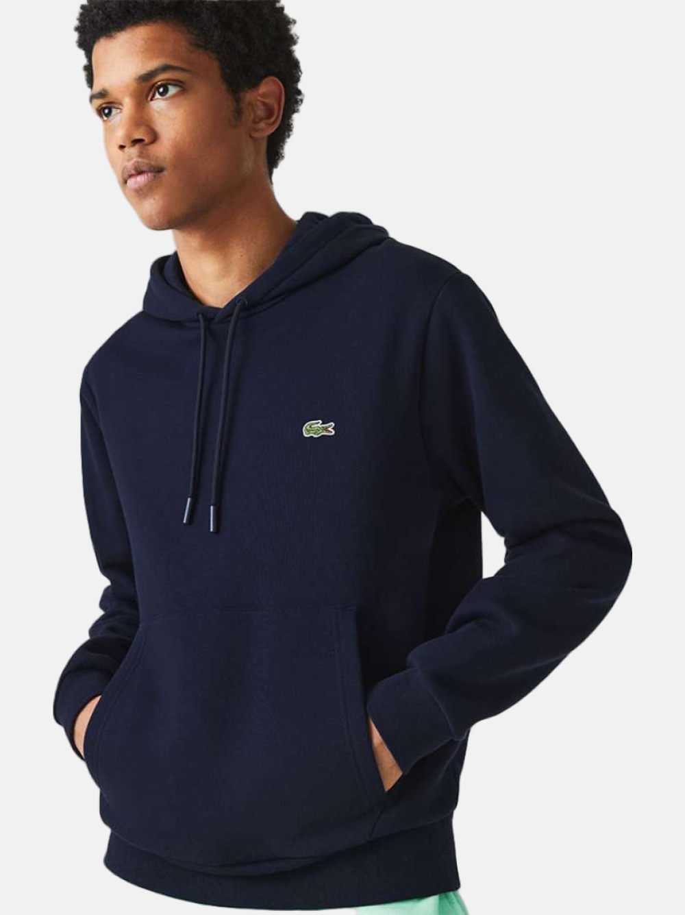 HOODIE LACOSTE SPORT MARINE
