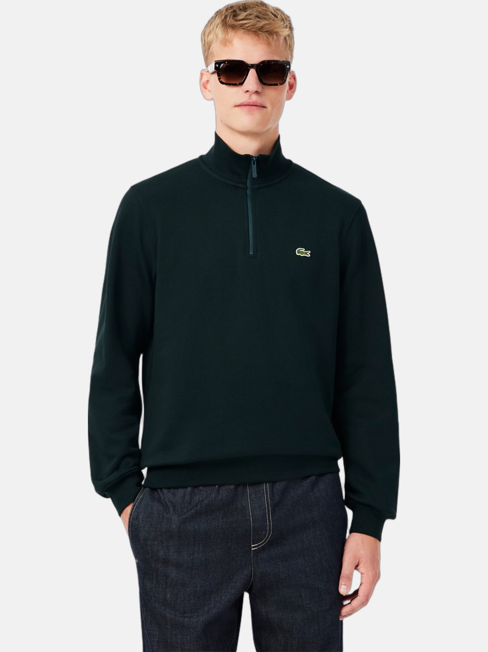 SWEATSHIRT LACOSTE VARECH FONCE