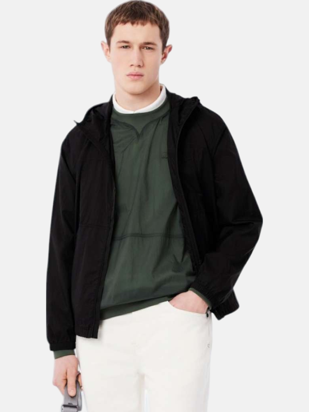 CASACO LACOSTE BLACK