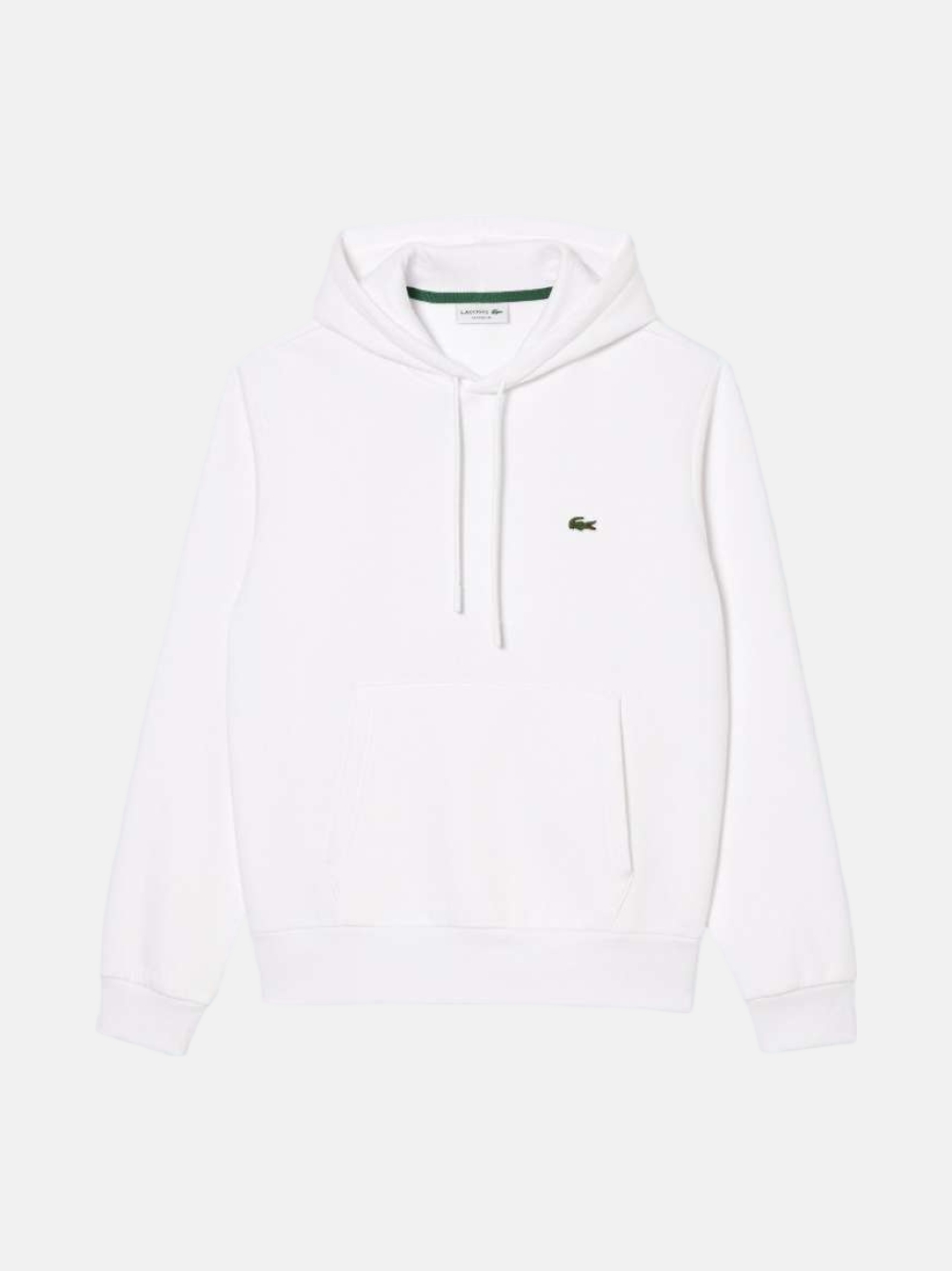 HOODIE LACOSTE SH9839 WHITE