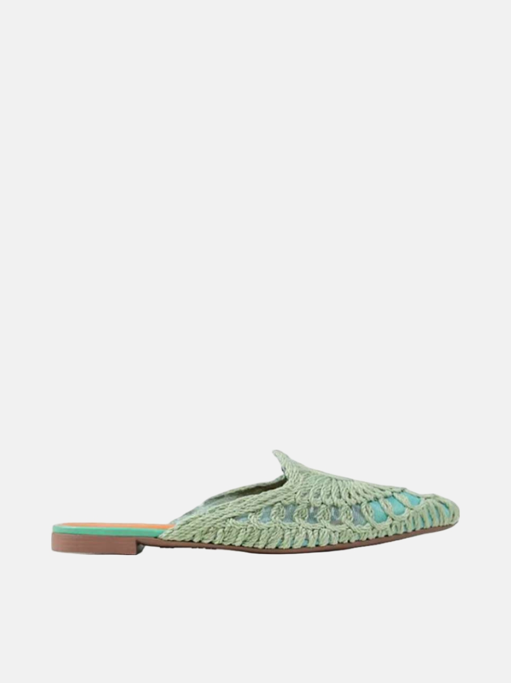 MULES CUBANAS SHIVA300 GREEN