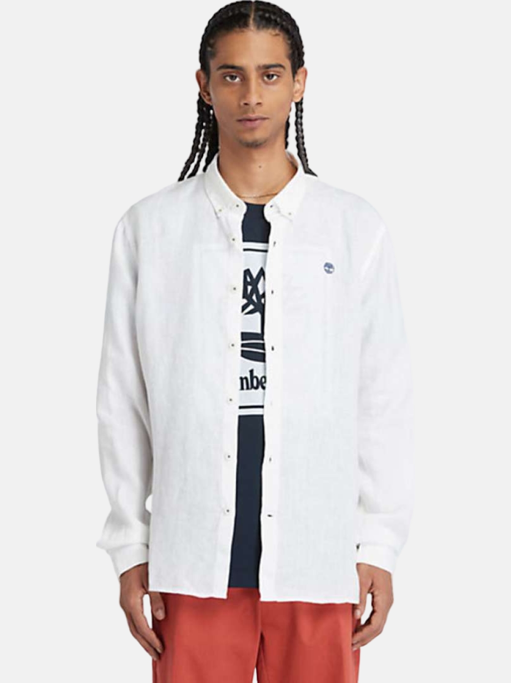 CAMISA TIMBERLAND MILL BROOK WHITE