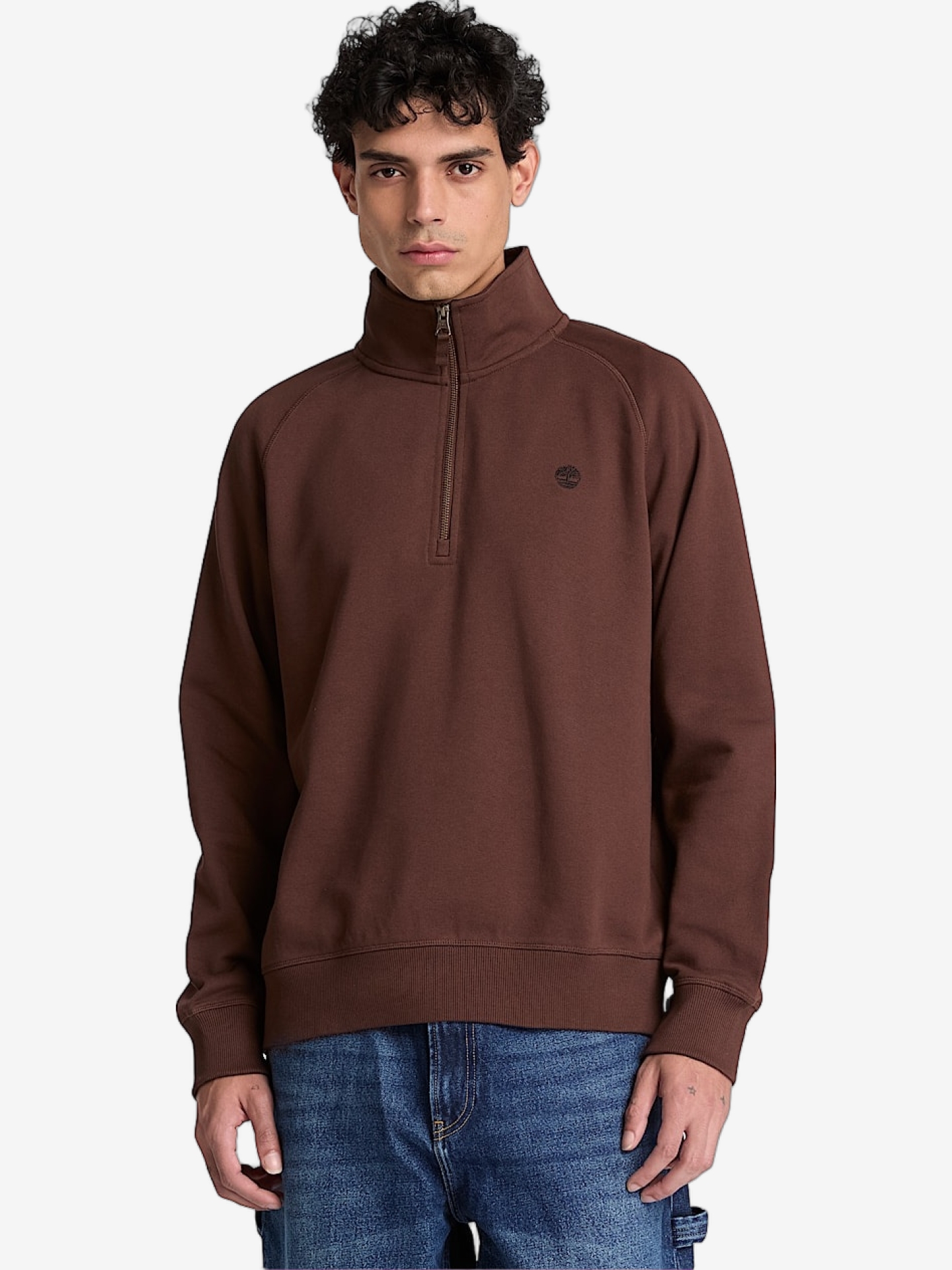 SWEATSHIRT TIMBERLAND EXETER RIVER DARK BROWN