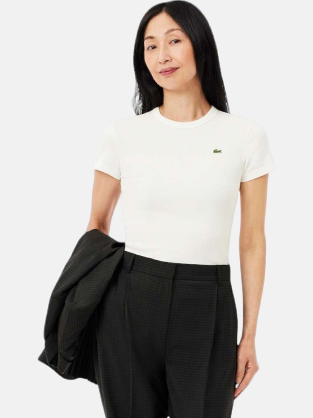 TSHIRT LACOSTE TF5538 FLOUR