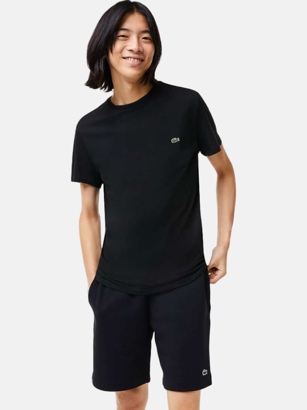 TSHIRT LACOSTE SPORT BLACK