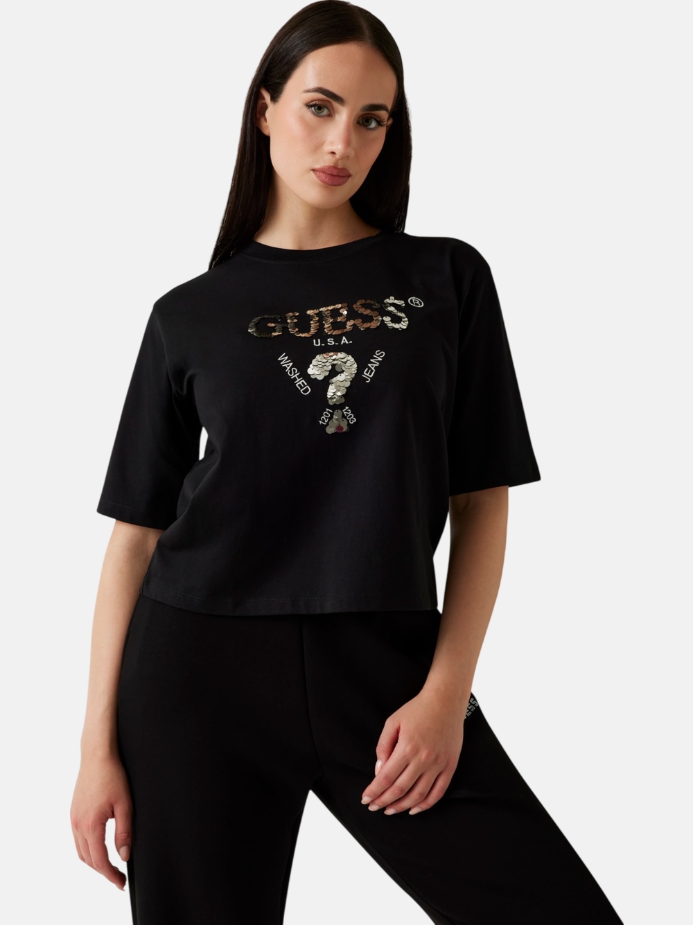  TSHIRT GUESS AURELIE BOXY