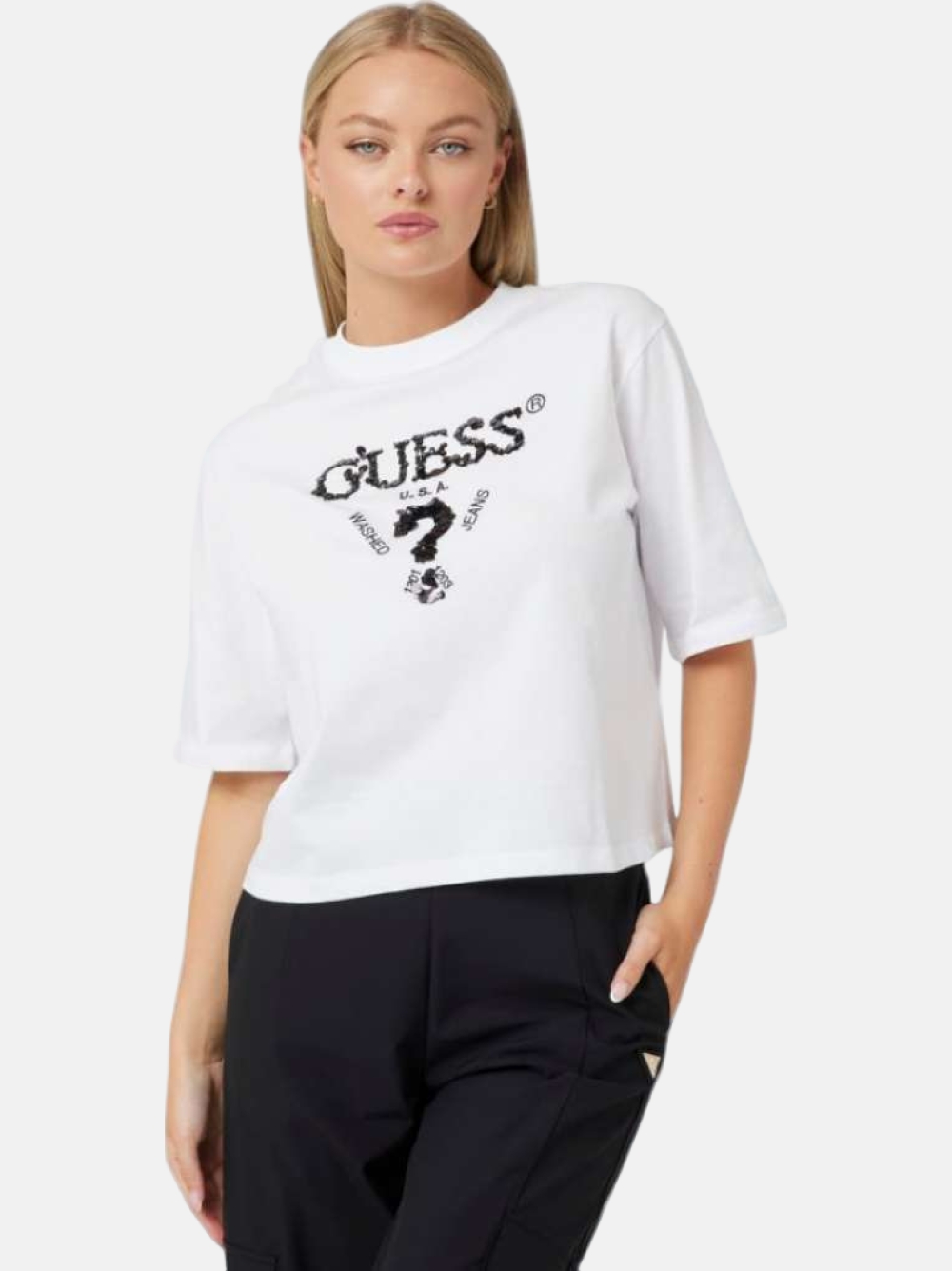 TSHIRT GUESS AURLIE BOXY G6K5