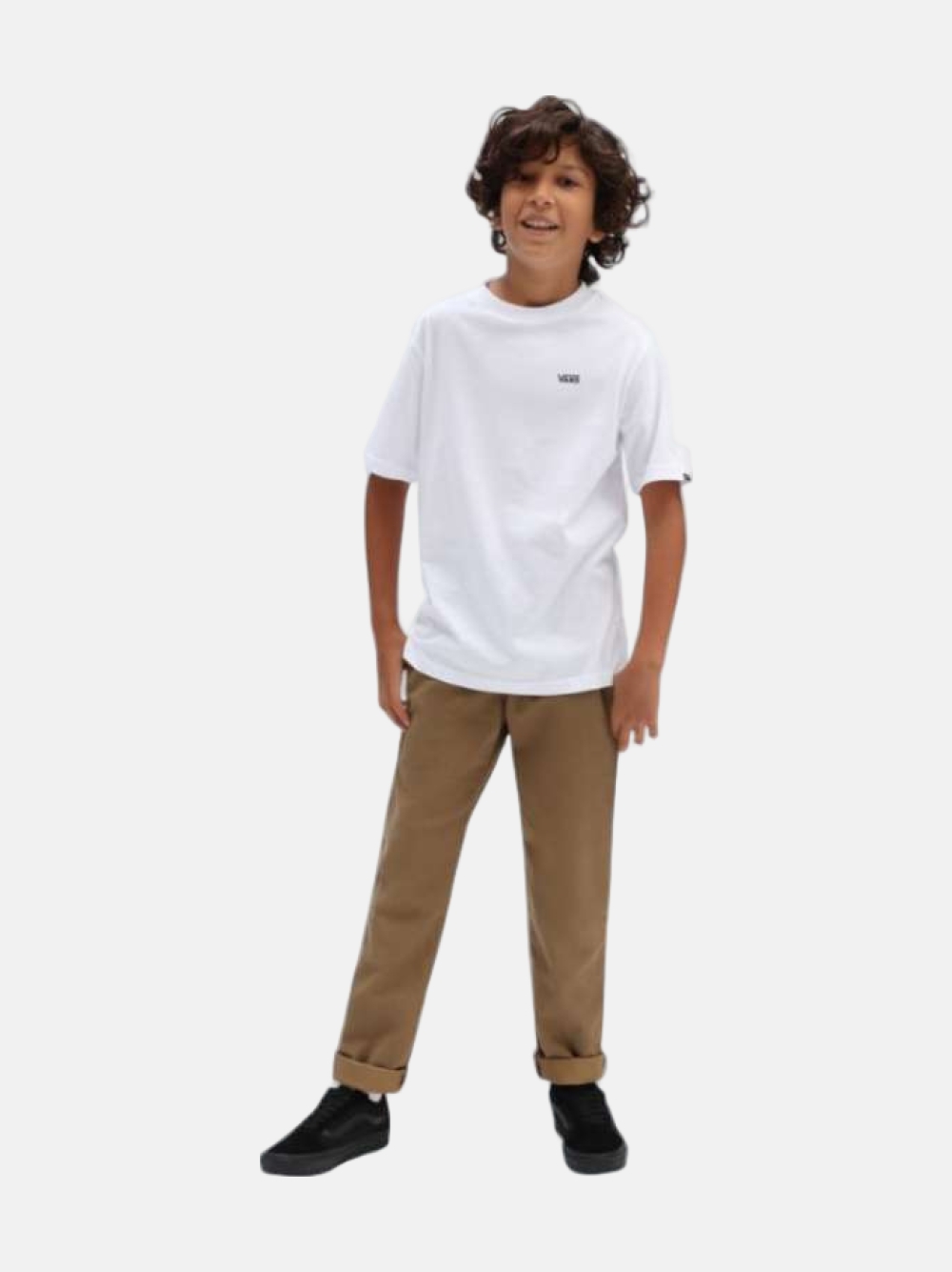 TSHIRT VANS LEFT CHEST WHITE