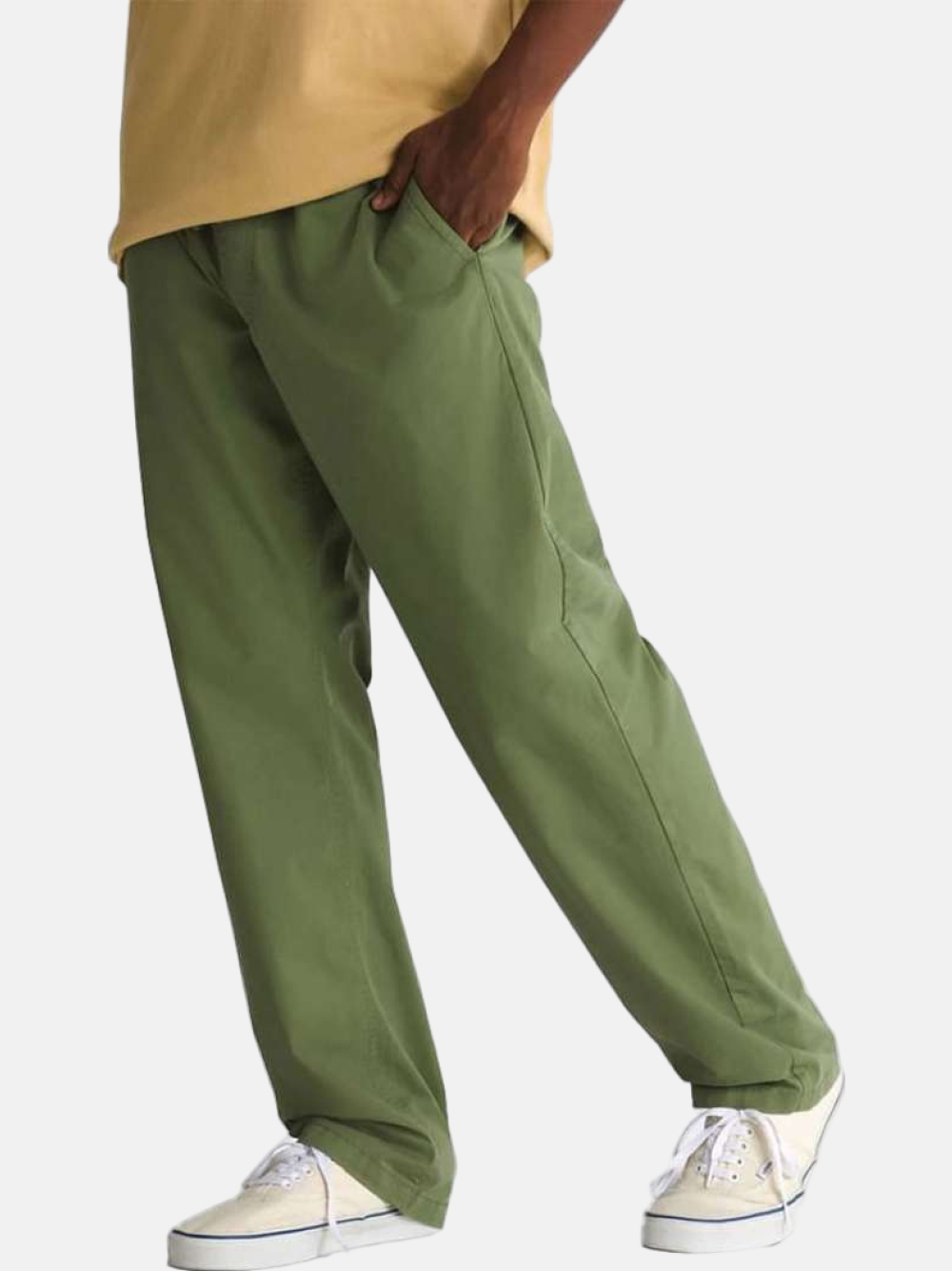 CALÇAS VANS RANGE RELAXED ELASTIC OLIVINE