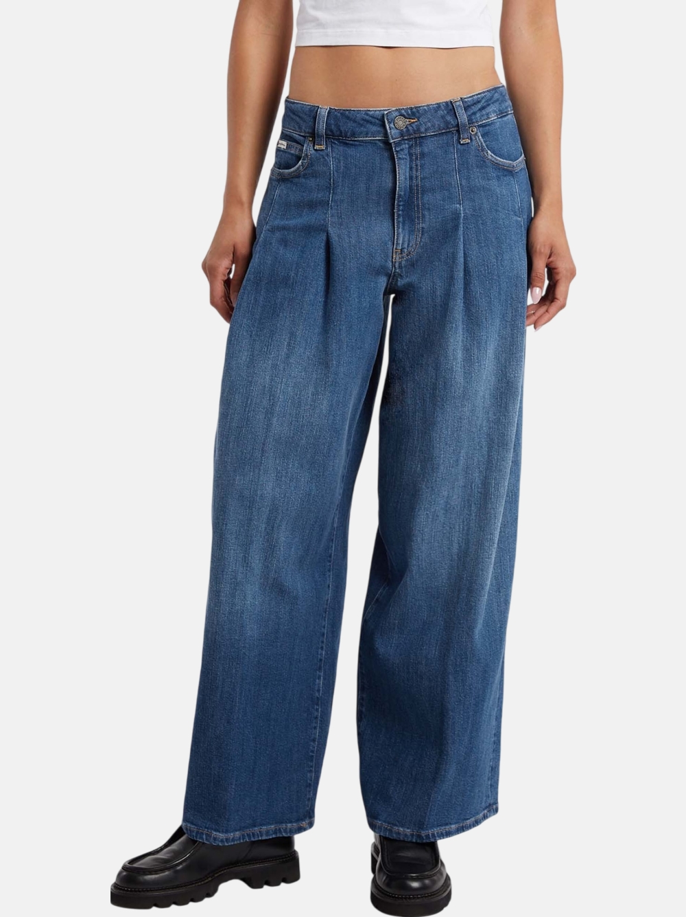 CALCAS GUESS G12 PLEATED EXTRA WIDE