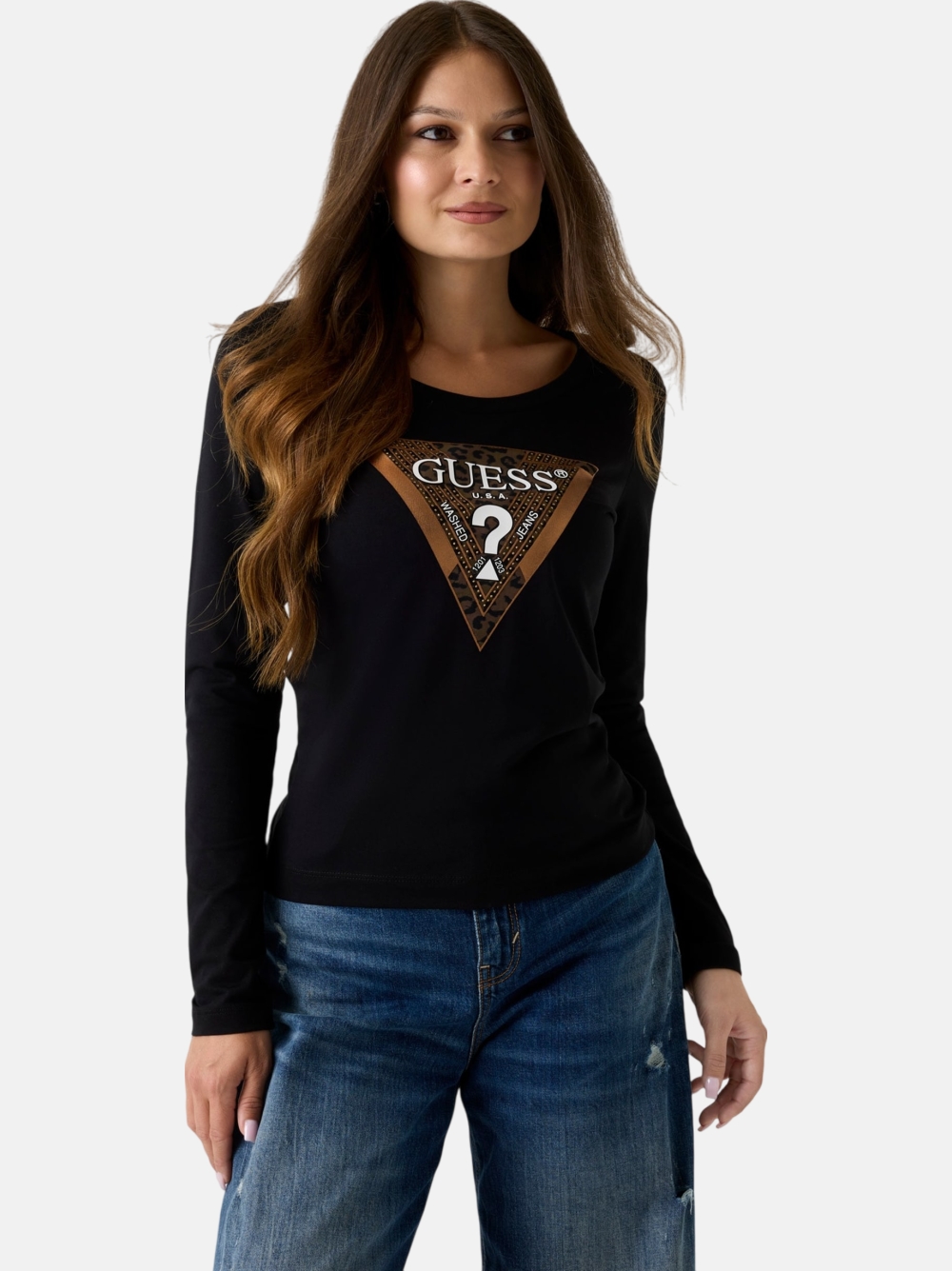  TSHIRT GUESS LEO TRIANGLE