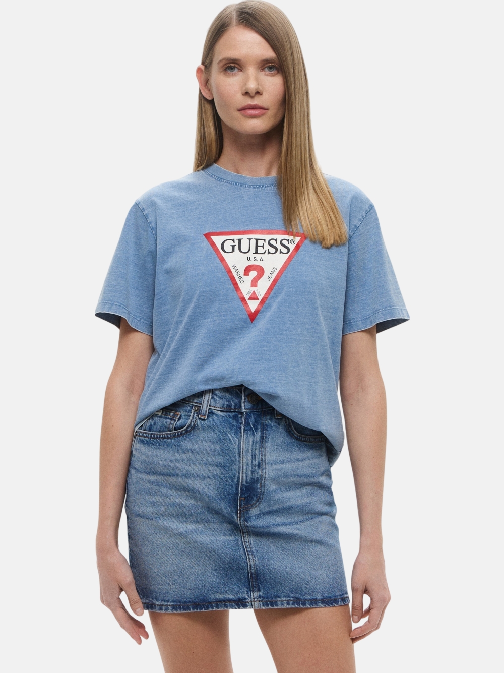 TSHIRT GUESS GJ SS CN BOXY ICONIC