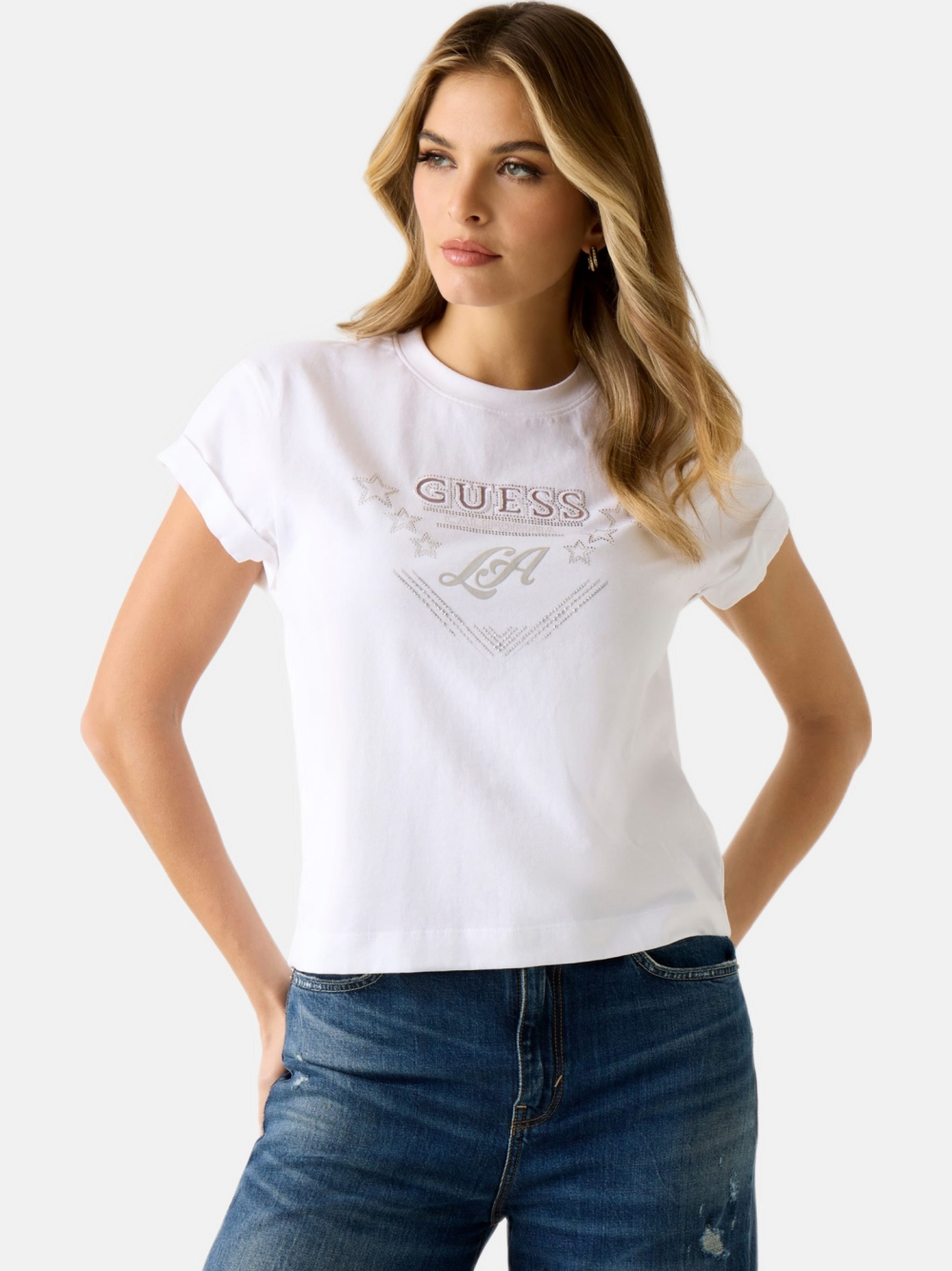 TSHIRT GUESS LA STARS