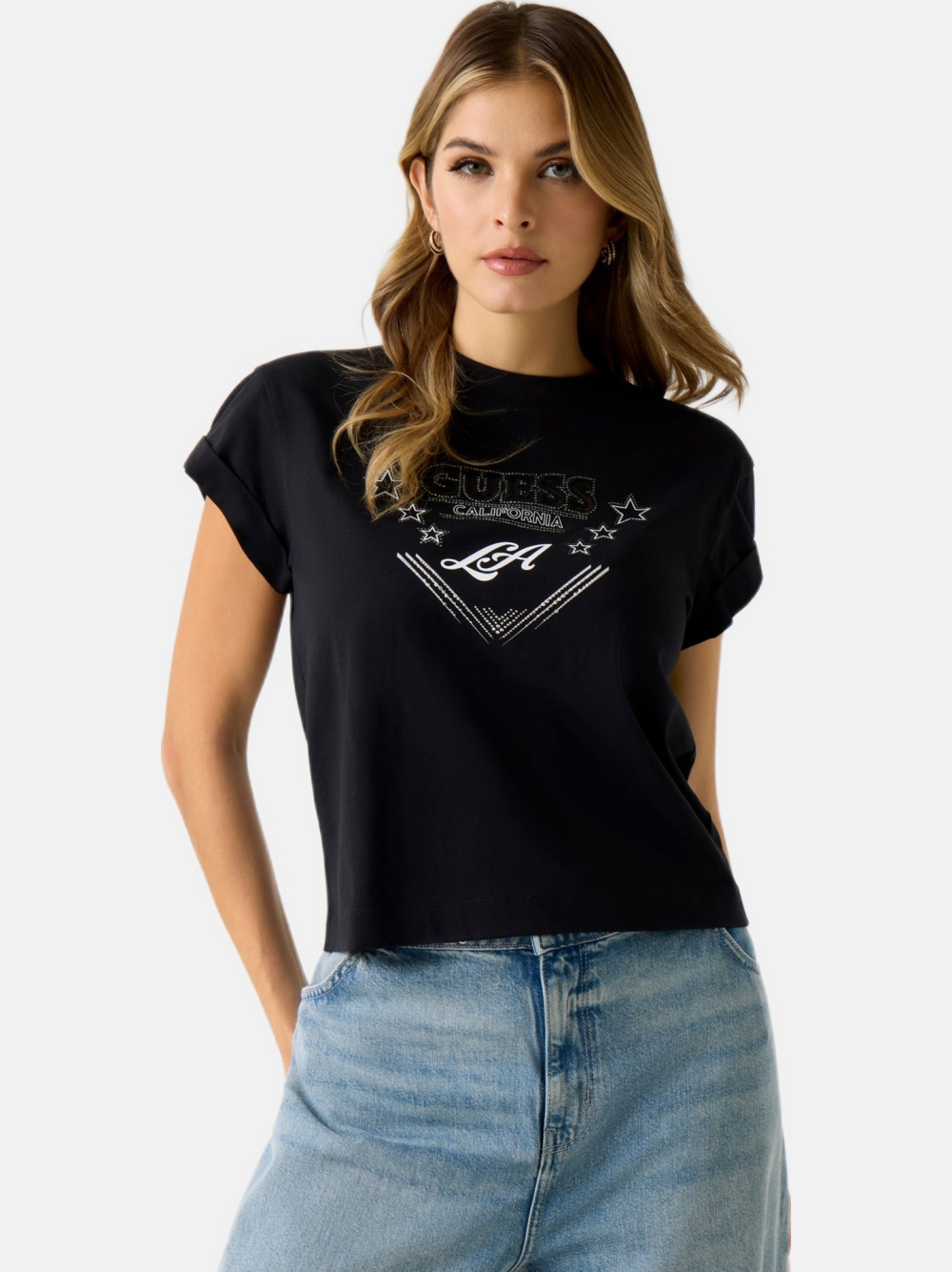 TSHIRT GUESS LA STARS