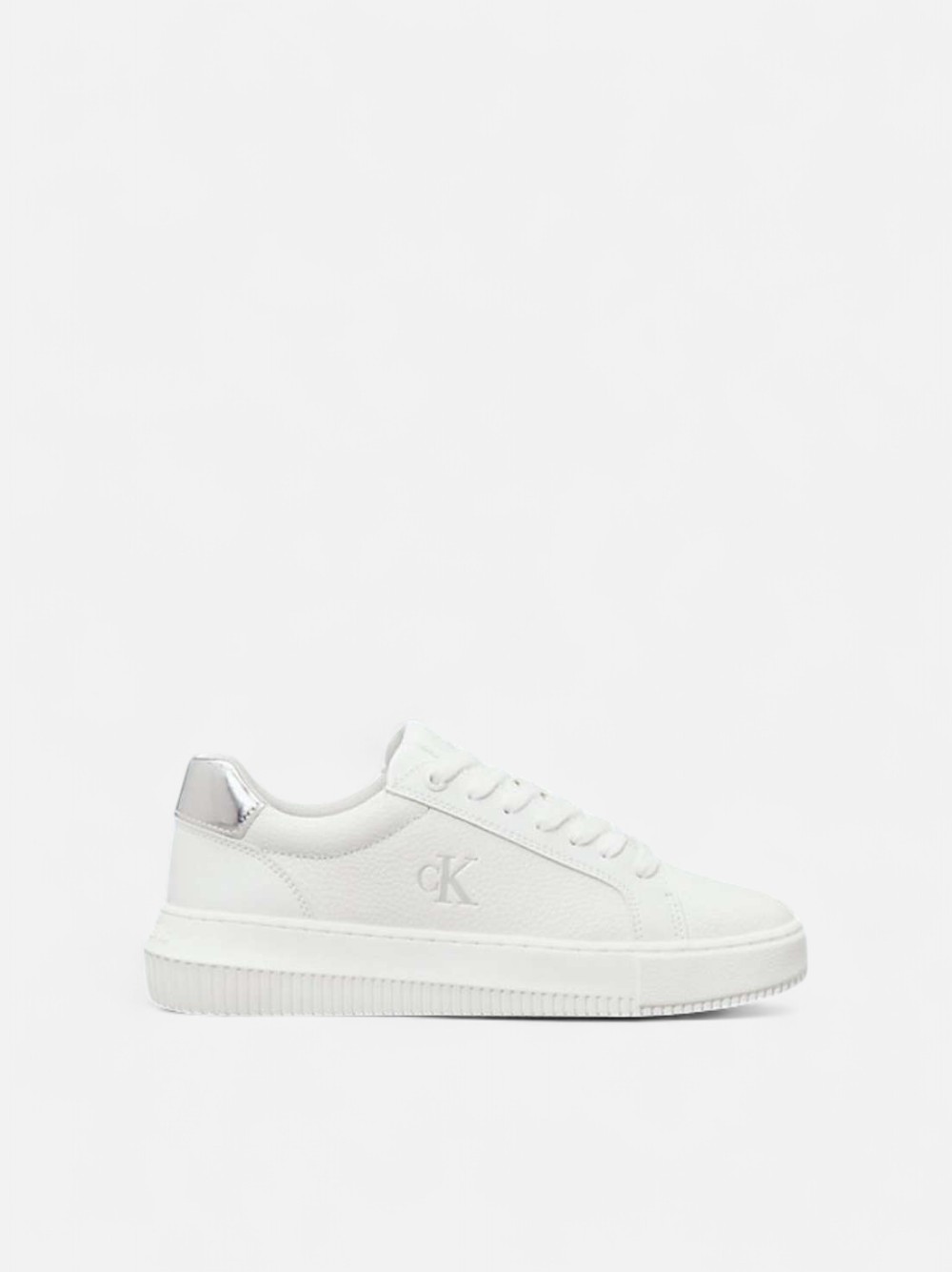 CALVIN KLEIN CHUNKY BRIGHT WHITE/SILVER